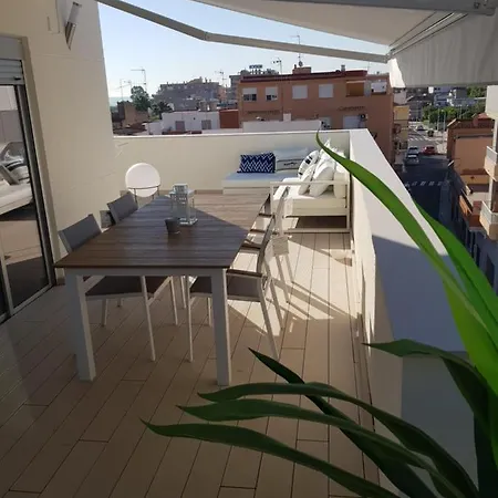 Increible Atico Con Vistas Al Mediterraneo By Hometels Daire Sagunto